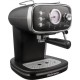 Rohnson R-985 Μηχανή Espresso 1100W Πίεσης 20bar Μαύρη